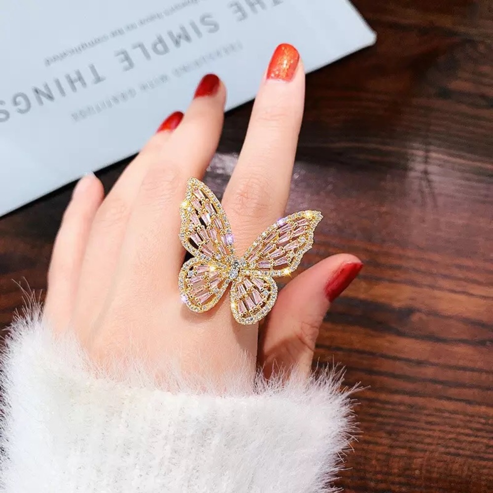 Butterfly Rings - Picture 3 of 4